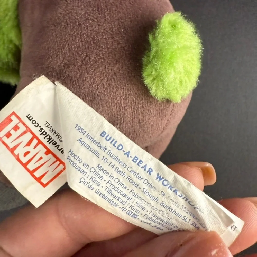 Build A Bear Marvel Mini Guardians‎ Of The Galaxy Gamora Retired